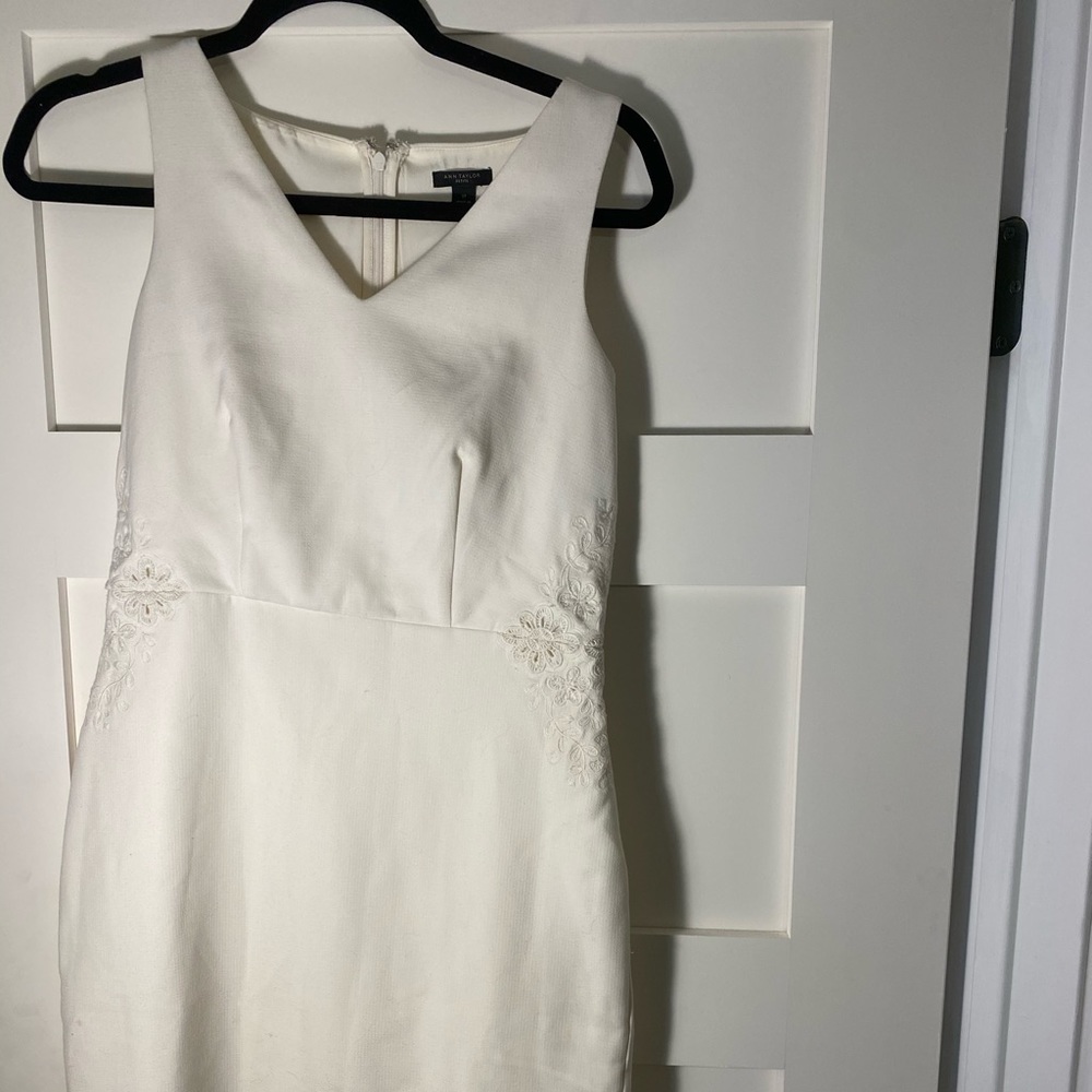 White Ann Taylor dress